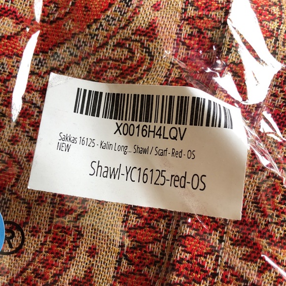 PASHMINA SCARF/WRAP 60x27” - Picture 5 of 5